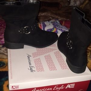 Raven black short boots ☺️